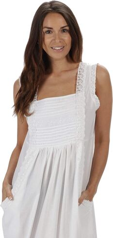 The 1 for U Nightgowns for Women - Cotton Nightgown, Rebecca 100% Cotton Gown in Kuwait