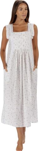 The 1 for U Nightgowns for Women - Cotton Nightgown, Rebecca 100% Cotton Gown in Kuwait