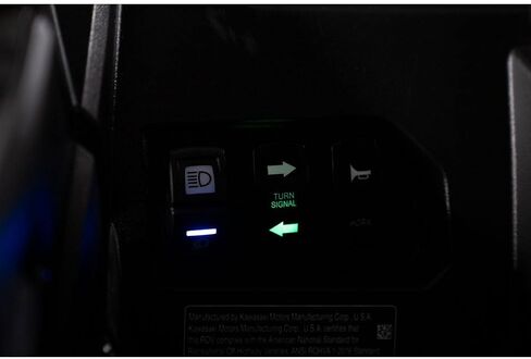 TUSK التوصيل والتشغيل UTV مجموعة الإشارة والقرن مع أضواء زر متوافقة مع Kawasaki Teryx KRX 1000 2020-2025/KRX4 1000 2023-2025 in Kuwait