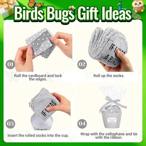 جوارب HAPPYPOP المرحة للنساء - هدايا الطيور لمحبي الطيور، جوارب فضلات الطيور للفتيات المراهقات in Kuwait