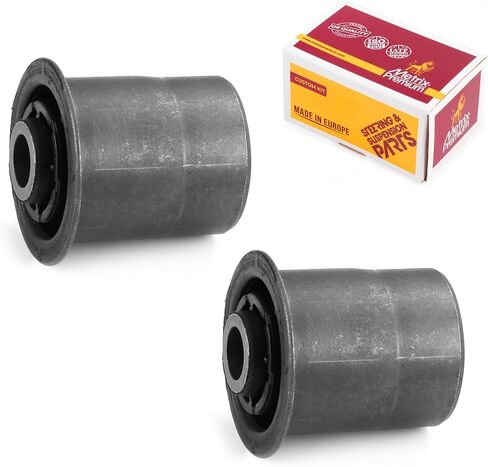 أجزاء الهيكل الفاخرة من Metrix - طقم جلبة ذراع التحكم السفلي الأمامي مكون من قطعتين يناسب 2006-2008 Dodge Ram 1500 4WD، 2006-2010 Jeep Commander، 2005-2010 Grand Cherokee، استبدال K200183، صنع في أوروبا in Saudi Arabia