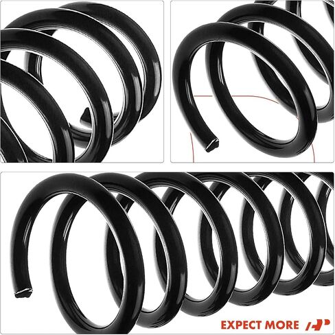 A-Premium 2Pcs Rear Suspension Coil Springs Set Compatible with Audi B5 A4 Quattro 1996-2001, Driver and Passenger Side, Replace# 8D5511115G in Saudi Arabia