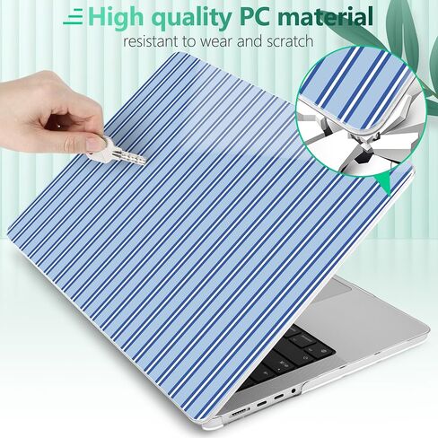 حافظة لجهاز M3 MacBook Pro 16 بوصة 2023 2021 إصدار A2991/ A2485 A2780 M2 M1 Pro/Max، حافظة صلبة مع غطاء لوحة مفاتيح وواقي لوحة التتبع ومحولين OTG ورائد فضاء وقمر in Kuwait