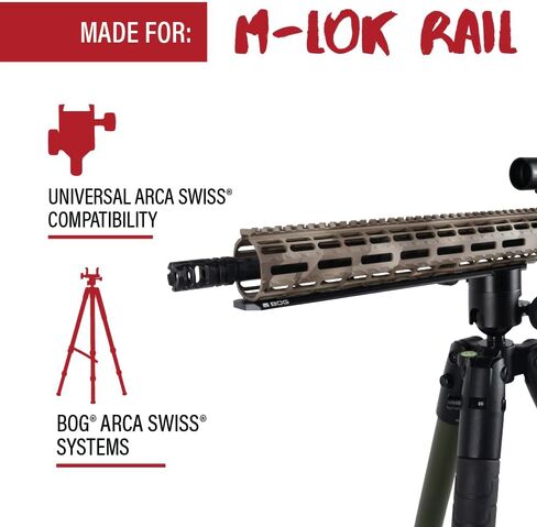 BOG-POD 3" M-LOK Arca-Swiss Tripod Plate in Kuwait