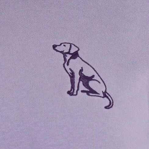 Life is Good. Women's Simple Dog Good Vibes Simply True Fleece Hoodie, Dusk Purple in Saudi Arabia
