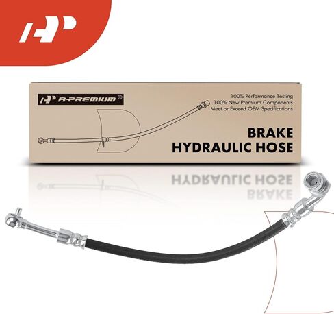 A-Premium Rear Driver Side Brake Hydraulic Hose Compatible with Select Kia Models - Sedona 2015 2016 2017 2018 - Replace# 58737A9000 in Saudi Arabia