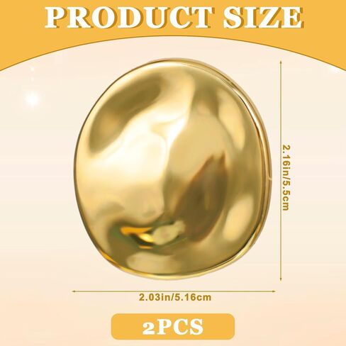 2 قطع الأزياء غير النظامية جولة بروش دبابيس خمر هندسية معدنية الصدار مكتنزة غير النظامية جولة القرص طية صدر السترة دبوس الحد الأدنى هندسية Waterdrop التلبيب دبوس لمعطف سترة الأوشحة شال هالوين in Kuwait