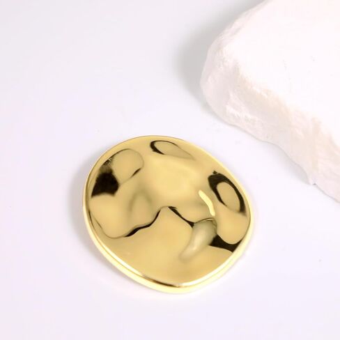 2 قطع الأزياء غير النظامية جولة بروش دبابيس خمر هندسية معدنية الصدار مكتنزة غير النظامية جولة القرص طية صدر السترة دبوس الحد الأدنى هندسية Waterdrop التلبيب دبوس لمعطف سترة الأوشحة شال هالوين in Kuwait