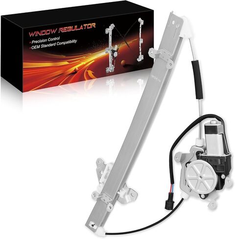 Front Left Driver Side Power Window Regulator with Motor for:-Nissan Frontier Pathfinder 2005-2015, Xterra 2005-2015 for:-SUZUKI Equator 2009-2010 2 Pins Connector 741-348, 741348, 80721EA000 in Saudi Arabia