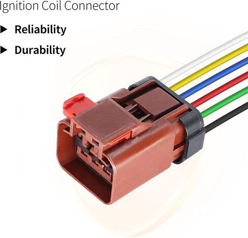 HiSport Tail Light Wire Harness Connector Compatible with Dodge Chrysler Jeep Vehicles 1997-2010 in Saudi Arabia