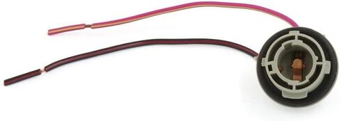 2 Pcs Plastic Bulb Socket Lamp Extension Holder Connector,LED 1156 Bulb Socket Holder, Waterproof Car Turn Signal Tail Stop Rear Brake Light Base Harness Plugs Connectors Pre-Wired Wiring Sockets in Saudi Arabia