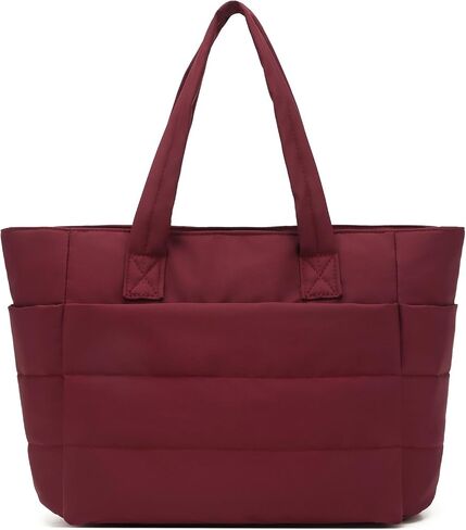 Dreubea Stylish Large Lightweight Puffy Tote Bag for Women- Practical Everyday Carry-All for Work, Travel, Shopping in Kuwait