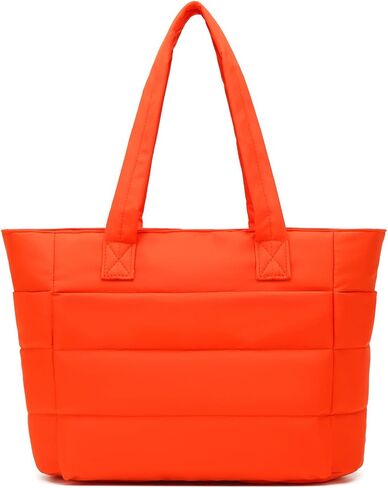 Dreubea Stylish Large Lightweight Puffy Tote Bag for Women- Practical Everyday Carry-All for Work, Travel, Shopping in Kuwait