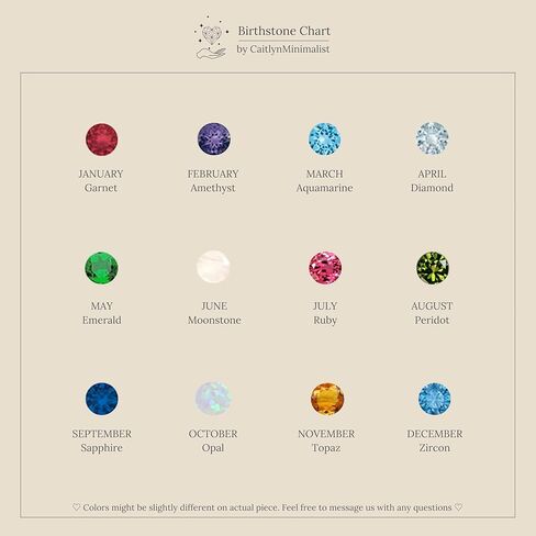 CAITLYNMINIMALIST داينتي 18K الذهب كابل سلسلة جولة واحدة الأحجار الكريمة جوهرة قلادة للنساء مجوهرات هدية لها in Saudi Arabia