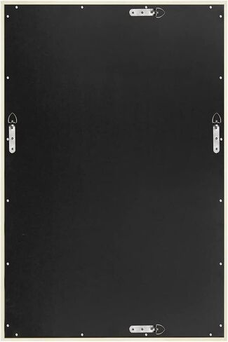Vintage Bathroom Mirrors for Wall, Rectangle Silver Frame Wall Mounted Mirror Vertical or Horizontal Hanging for Living Room, Bedroom (32" X 24" Silver) in Saudi Arabia