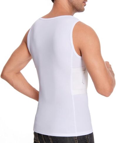 Conceal Carry Shirts Men - Everyday Concealed Carry Tank Top, Compression Bottom Shirts, Suitable for Small, Compact Personal Gear in Saudi Arabia