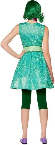 Spirit Halloween Inside Out 2 Adult Disgust Costume | Officially Licensed | Inside Out 2 | Disgust Dress Outfit in Saudi Arabia