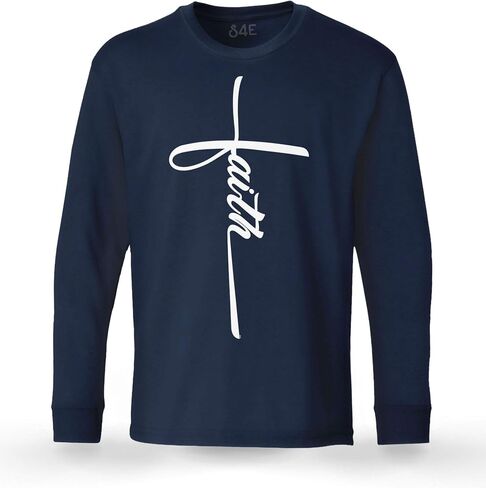 قميص S4E Faith Cross بأكمام طويلة in Kuwait