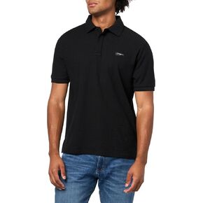 KARL LAGERFELD Men's Collared Short Sleeve Textured Polo in Saudi Arabia