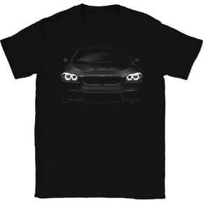 Bimmer M5 F11 T-Shirt Angel Eyes Glow Headlights Retro German Sport Sedan Graphic Tee 100% Cotton Car Enthusiast Apparel in Saudi Arabia