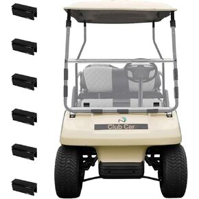 Club Car DS Golf Cart Windshield Club Car DS Windshield for 2000.5+ Club Car DS Transparent Foldable UV Protection and Shock Resistant Acrylic Windshield in Saudi Arabia