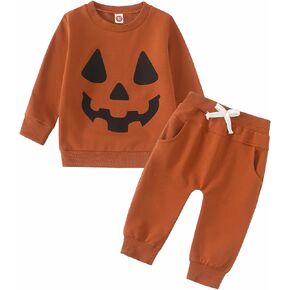 Toddler Boy Halloween Outfit Halloween Baby Clothes Long Sleeve Toddler Boy Halloweens Costume Baby Boys Fall Clothes in Saudi Arabia