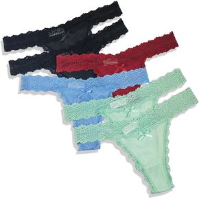 Lace Floral Women Panties Low Waist Breathable Briefs Female Thong Underwear in Saudi Arabia