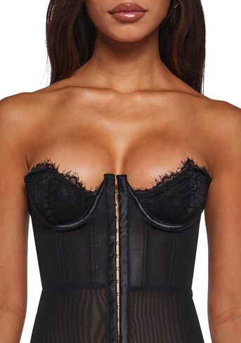 دمى تقتل الثياب المذهلة فستان زلة من المزاج الحالي - شبك مع تقليم الدانتيل و underwire in Saudi Arabia