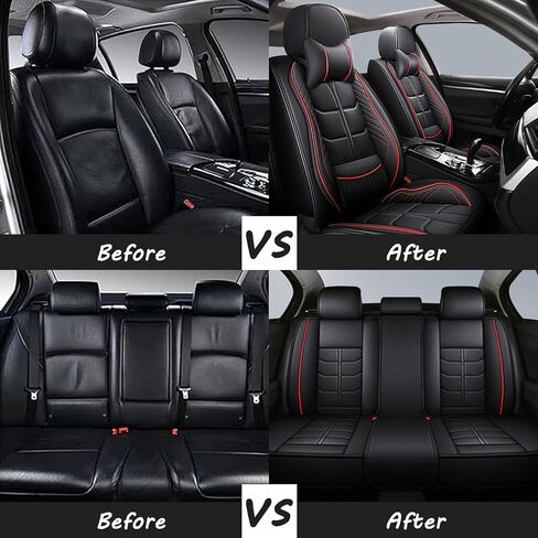 Car Seat Covers Fit for KIA Telluride 2020-2025 | 7 Seat Car Seat Cover | No-Slip Waterproof Breathable Faux Leather Automotive Seat Covers Auto Interior Covers.Coffee,Full Set with Pillow in Saudi Arabia