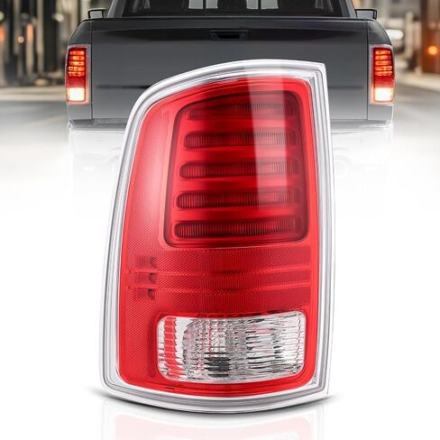 مجموعة مصابيح LED الخلفية متوافقة مع 2013 2014 2015 2016 2017 2018 دودج رام 1500 2500 3500 الضوء الخلفي للجانب الأيمن للركاب مع لمبة يستبدل CH2801203، 68093078AB، 68093078AC in Kuwait