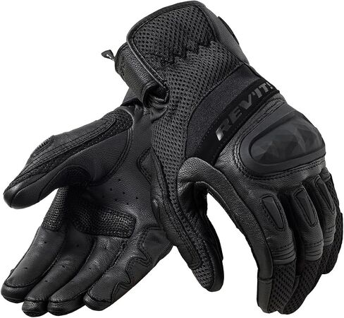 REV'IT! Dirt 4 Adventure Motorcycle Gloves (Black - Large) in Kuwait