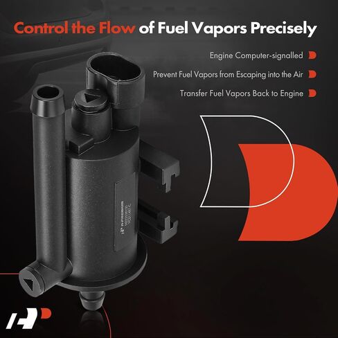 A-Premium Vapor Canister Purge Solenoid Valve Compatible with Hyundai & Kia - Sonata 2006-2011, Sorento, Santa Fe, Sedona, Genesis, Azera, Veracruz, Borrego, Amanti, Entourage, Genesis Coupe in Saudi Arabia