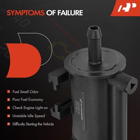 A-Premium Vapor Canister Purge Solenoid Valve Compatible with Hyundai & Kia - Sonata 2006-2011, Sorento, Santa Fe, Sedona, Genesis, Azera, Veracruz, Borrego, Amanti, Entourage, Genesis Coupe in Saudi Arabia