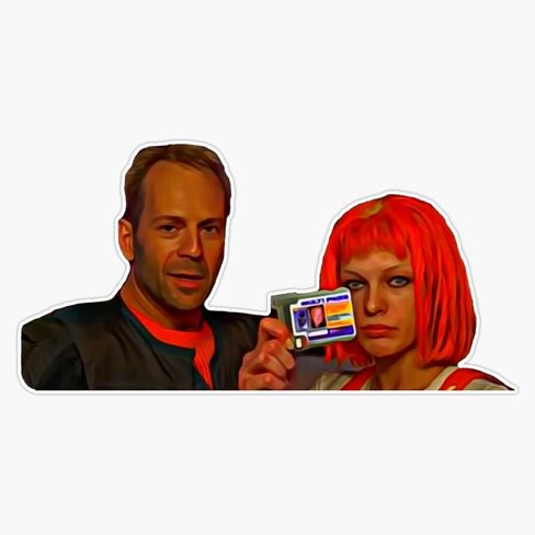 MAGNET Multi Pass Fifth Element Magnetic Vinyl Sticker Decal Magnet 5" in Saudi Arabia