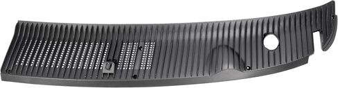 HECASA غطاء لوحة القلنسوة الأمامية لممسحة الزجاج الأمامي متوافق مع 1992-2024 Ford E-Series E-150 E-250 E-350 لاستبدال 8C2Z15022A68AA 8C2Z15022A69AA نافذة ممسحة القلنسوة لوحة تنفيس البلاستيك الأسود in Saudi Arabia