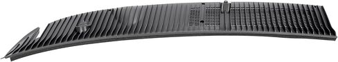 HECASA غطاء لوحة القلنسوة الأمامية لممسحة الزجاج الأمامي متوافق مع 1992-2024 Ford E-Series E-150 E-250 E-350 لاستبدال 8C2Z15022A68AA 8C2Z15022A69AA نافذة ممسحة القلنسوة لوحة تنفيس البلاستيك الأسود in Saudi Arabia