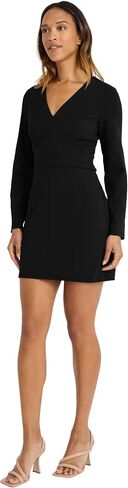 Donna Morgan Long Sleeve Cocktail Perfect Wedding Guest, Valentine's, and Going Out Mini Dresses for Women in Saudi Arabia