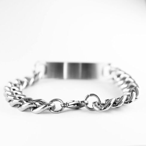 AYNN Customizable Personalized Bracelet for Men Unique Meaningful Gift for Husband Boyfriend Dad Son Brother in Kuwait