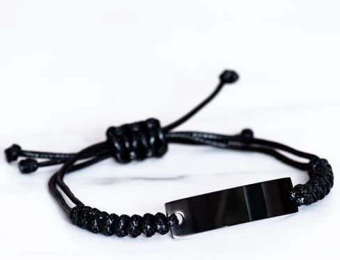 AYNN Customizable Personalized Bracelet for Men Unique Meaningful Gift for Husband Boyfriend Dad Son Brother in Kuwait