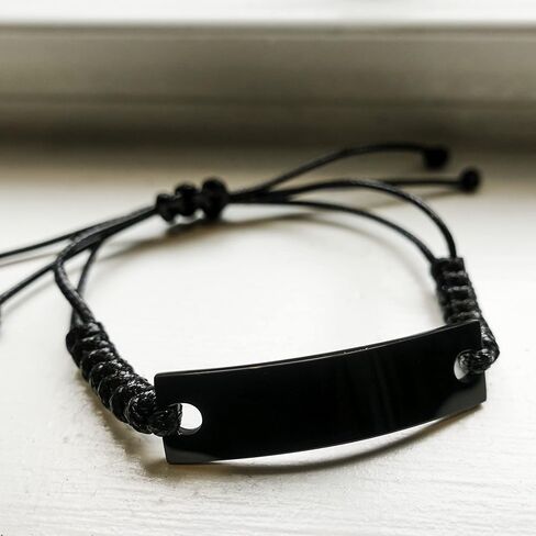 AYNN Customizable Personalized Bracelet for Men Unique Meaningful Gift for Husband Boyfriend Dad Son Brother in Kuwait