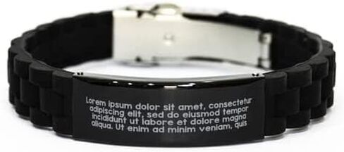 AYNN Customizable Personalized Bracelet for Men Unique Meaningful Gift for Husband Boyfriend Dad Son Brother in Kuwait