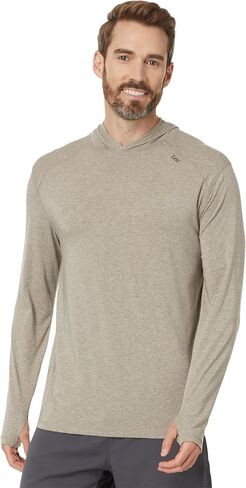 tasc Performance Carrollton L/S Hoodie Punch Heather LG in Saudi Arabia