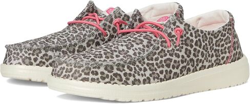 حذاء نسائي من HEYDUDE Wendy Luxe Leo (الطفل الكبير الصغير) سهل الارتداء in Kuwait