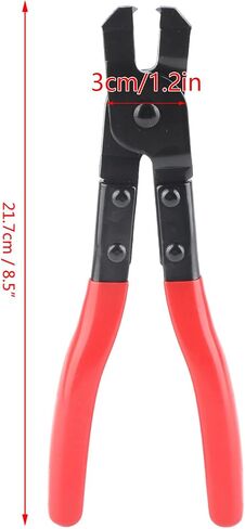 كماشة المشبك، Fydun من الفولاذ الكربوني من نوع الأذن CV Boot Clamp ذو طيات أداة إصلاح السيارات لجميع مشابك التمهيد CVJ بدون أذن in Saudi Arabia