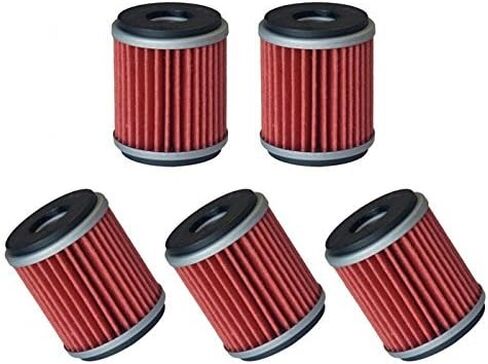 5 HIFLO OIL FILTER YAMAHA RAPTOR 250 YFM250 YFZ450 YFZ450R YFZ450X HF140 in Saudi Arabia