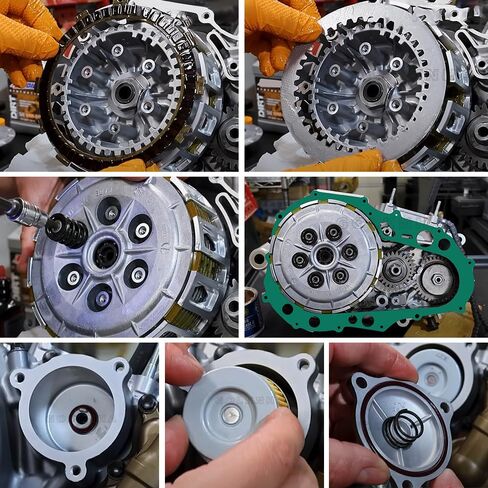 طقم القابض وحشية الغطاء لسوزوكي Quadsport Z400 LTZ 400 2003-2014 KFX400 2003-2006، لقطط القطب الشمالي DVX 400 2004-2008 in Saudi Arabia