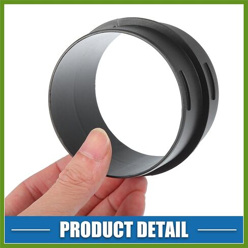 Car Air Ducting Connector Straight Air Heater Duct Joiner Connector Pipe 2.95'' 75mm OD Black Replace Parts Vehicle Components in Saudi Arabia