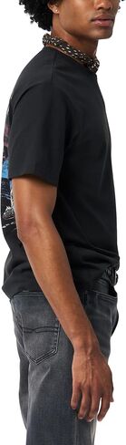 Buffalo David Bitton Men's Short Sleeve Logo Tee in Saudi Arabia