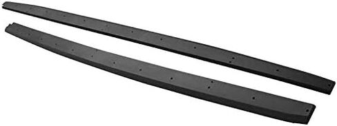 IKON MOTORSPORTS Side Skirts Extension Compatible with 2015-2023 Ford Mustang R Style PP Textured Black Rocker Panel Splitter Side Underbody Spoiler in Saudi Arabia