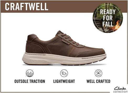 Clarks Men's Craftwell Moc Sneaker in Saudi Arabia